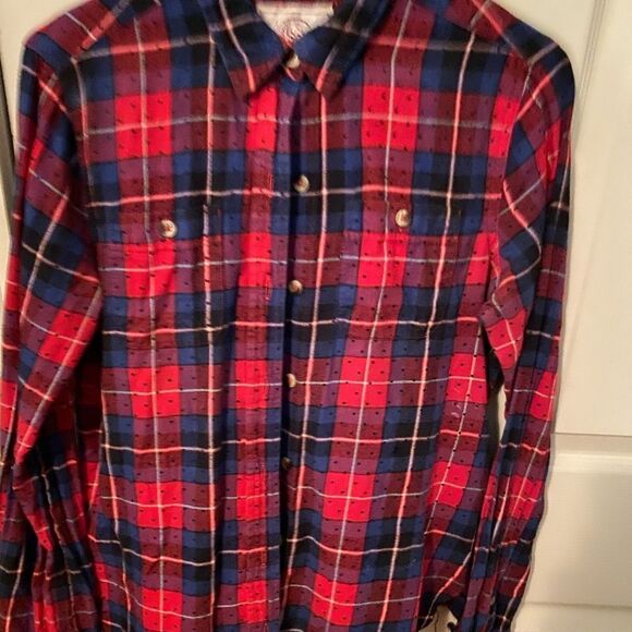 CHRISTMAS HOLIDAY 2024
- Kohl’s SO Perfect Shirt Red, Blue, Plaid soft Flannel - Picture 3 of 3